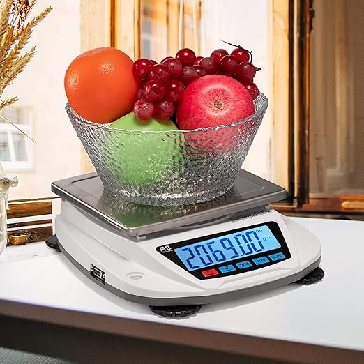 Lab-Scale 0.01g x 5000g - Precision Digital Golden Scales, Scientific & Industrial Weighing, 0.01g Accuracy