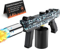 Powerful Propane Torch Gun, Kitchen cooking Torch lighter with Adjustable Flame, Flame Thrower Gun Butane Torch for Searing Steak, BBQ, Campfire, Fireplace (Tank Not Included)(Camouflage)