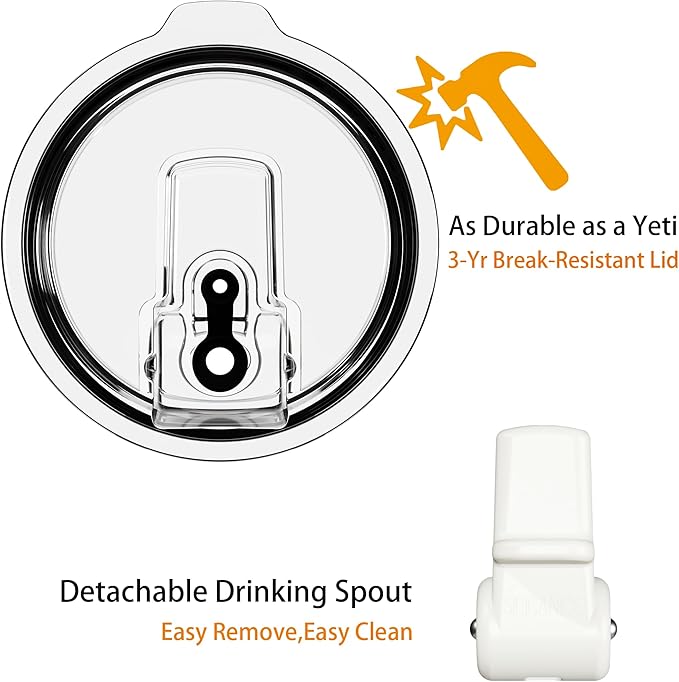 For Travel & Gym – Never Drink from a Moldy Lid Again: 30oz Hygienic Tumbler, 100% Leakproof Lid & Removable Foldable Spout. Reinforced Base, Fits Cup Holders- Lilac