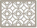 GASARÉ, Extra Large, Thick, Silicone Trivet for Hot Dishes, Pots, and Pans, Heat Resistant Mat for Countertop, Hot Pad for Kitchen, Easy to Clean, 16 x 12 x 3/8 Inches, Taupe