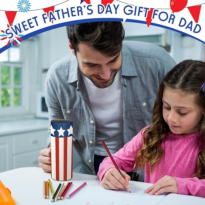 Norme 4 Pcs American Flag Tumbler Patriotic Gift 20oz 4th of July Independence Day Stainless Steel Tumbler with Lid Straw Brush Insulated Travel Mug Cup for Fathers Day Memorial Veteran