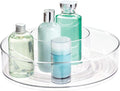 iDesign Linus BPA-Free Plastic Turntable Organizer, 12" x 12" x 3", Spinner