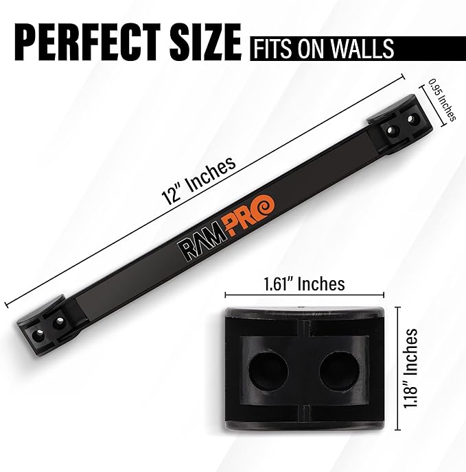 12" Magnetic Tool Holder Strip - A Tool Magnet Bar for Garage Organization, Shop Organization, and Workbench Accessories, Best Father's Day Gift, Easy To Install in Workshop, Mounting Screws Included.