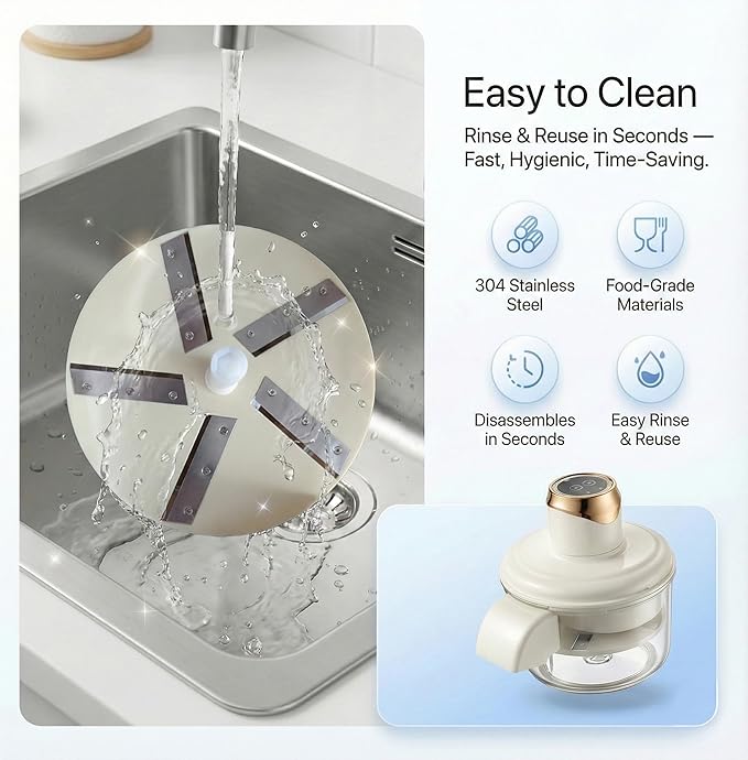Electric Garlic Prep Assistant – Garlic Peeler Tool That Loosens Skin for Easy Peeling, Fast Kitchen Gadget for Garlic Cloves, Also Works for Pearl Onions, Grapes, & Cherry Tomatoes, Easy-Clean, White