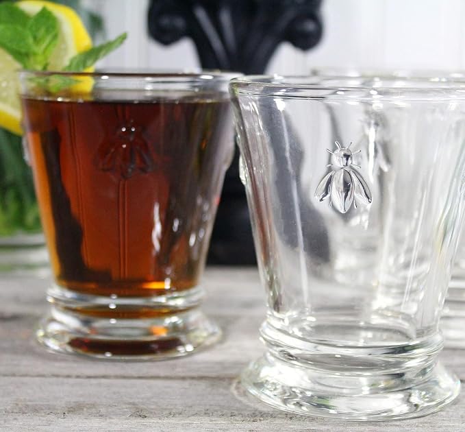 La Rochere Bee Tumbler Set/6 - La Rochere Bee Glassware Sets