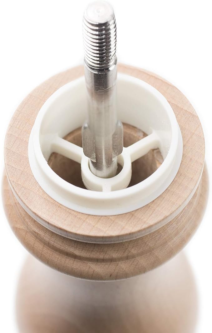 Peugeot - Paris u'Select Manual Salt Mill - Adjustable Grinder - Beechwood, Natural 8.67in.