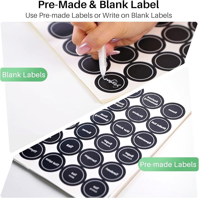 SNTD Rotating Spice Rack Organizer for Large Cabinets Kitchen Countertop with Thicken Spice Jars and Labels, Spinning Like Ferris-Wheel, Metal (M)