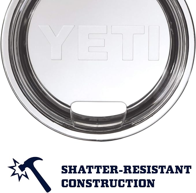 YETI Rambler 10 oz Lowball, Vacuum Insulated, Stainless Steel with Standard Lid