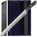 Luxury Brisket & Carving Knife - Thoughtful Gifts for Men and Dad - 12" Japanese AUS-10V Damascus Steel - 63+ HRC - Razor Sharp, Full Tang, Military Grade Ergonomic Handle