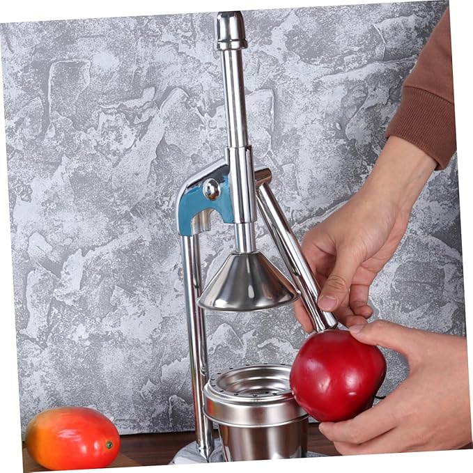 Stainless Steel Manual Lever Press Citrus Juicer Extractor Fruit Mixer Vegetable Press