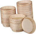 200pcs Round Bottom Tart Pans Mini Tart Pans for Baking Oven Microwave Safe Non-stick Baking Cups