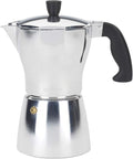 Goodcook Koffe 6-Cup Aluminum Stovetop Moka Pot Espresso Maker