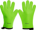 Kitchen perfection Silicone Smoker Oven Gloves -Extreme Heat Resistant BBQ Gloves -Handle Hot Food Right on Your Smoker Grill Fryer & Pit | Waterproof Oven Mitts |Superior Value Set+3 Bonuses