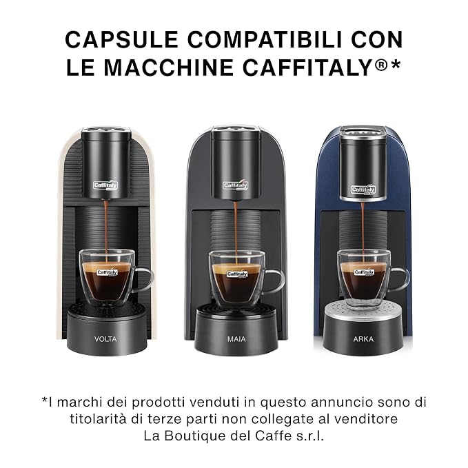 ITALIAN COFFEE FOR ESPRESSO LOVERS Italian Coffee capsules compatible with Verismo, CBTL, Caffitaly, K-fee systems (80 pods CORPOSO blend)