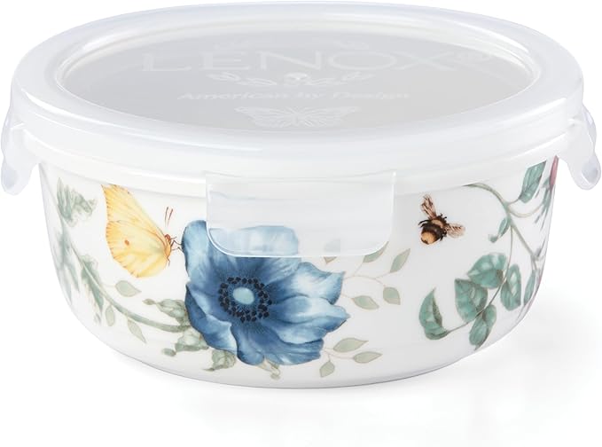 Lenox Butterfly Meadow Round Serve and Store, Small