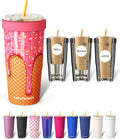 Frost Buddy Togo Buddy 30 oz Stainless Steel Vacuum Insulated Tumbler To Go Coffee Cup – Iced Coffee Cups, Iced Coffee Sleeve, Travel Mug, Thermal Cup for Hot & Cold Drinks, Dunkin Cup (Ice Cream)