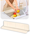 Extra Wide Silicone Sink Splash Guard 18” – Pearl White- small