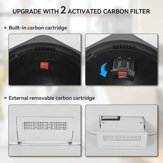 Electric Composter for Kitchen Smart Compost Bin Odorless with 3L/3 Modes | Self-Cleaning/LED Display/Quiet, Turn Food Waste into Fertilizer for Garden