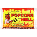 Popcorn from Hell 6 Bags - Ultimate Spicy GARLIC Gourmet Popcorn Gift - Makes a Great Movie Theater Popcorn or Snack Food for Movie Night