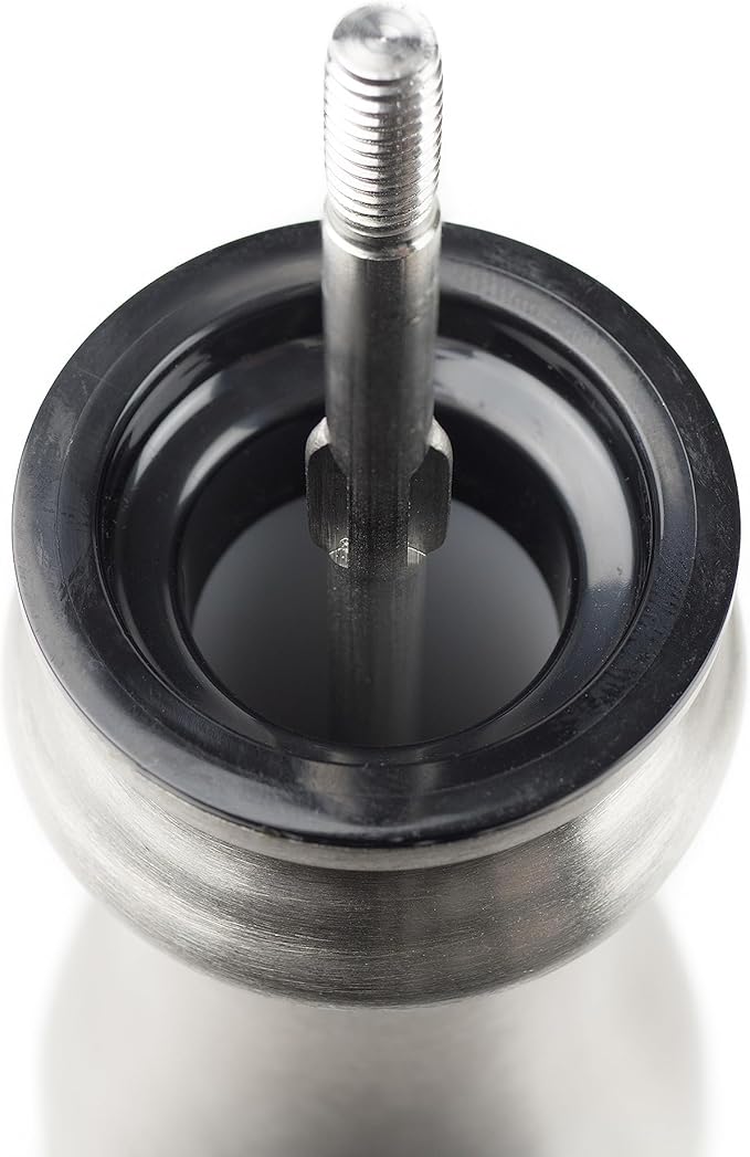 Peugeot - Paris Chef u'Select Manual Pepper Mill 7"/18cm - Adjustable Grinder - Stainless Steel