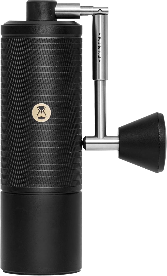 TIMEMORE C5 ESP PRO Manual Coffee Grinder, 42mm Stainless Steel S2C Burr, 50 Adjustable Settings Hand Grinder, All-Metal Portable Coffee Grinder for Espresso, Pour Over & French Press, 30g, Black