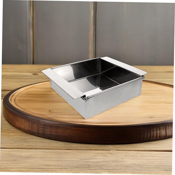 Alipis Tofu Molding Tool Diy Tofu Press Mold Stainless Steel Maker for Home Kitchen