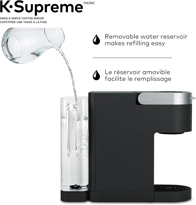 Keurig K-Supreme Coffee Maker, Single Serve K-Cup Pod Coffee Brewer, With MultiStream Technology, 66 Oz Dual-Position Reservoir
