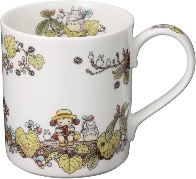 Noritake T97265/4660-5 Noritake Mug, 400cc, My Neighbor Totoro, Gagami, Microwave Safe, 1 Piece, Bone China
