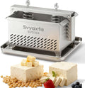 Tofu Press Stainless Steel Tofu & Cheese Press - Quick Water Removal in 10-30 Mins - Perfect for Silken, Firm, or Extra Firm Tofu - BPA Free & Dishwasher Safe - 304 Stainless Steel Material (XLSUS)