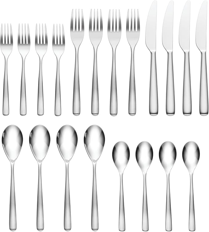 Hampton Forge 725B020Hsn Ella Satin Fade 20Pc Set 18/10