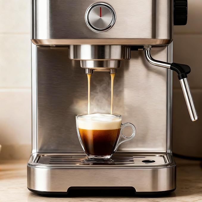 Glass Coffee Mugs with Handle - 6 oz Clear Small Glass Tea Cups for Tea, Espresso Coffee, Hot Chocolate, Dishwasher Safe