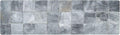 2 in 1 Table Runner Trivet for Hot Pots and Pans Heat Resistant Non Slip Waterproof 39 x 12 Inch Decorative Table Protector for Kitchen Countertop Marble Grey