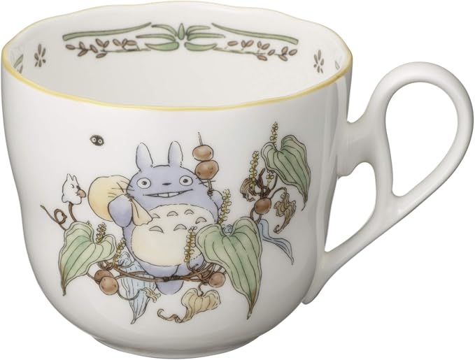 Noritake TT97857/4924-10 Noritake My Neighbor Totoro Mug (Small) 1 Piece Microwave Safe Bone China