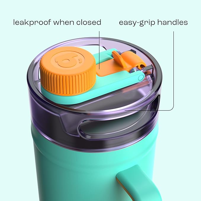 bubba 52 oz Insulated Stainless Steel Water Keg - Large Reusable Water Bottle Drinking Jug - Insulated Keg for Everyday Hydration, Lead-Free and BPA-Free, Field Trip