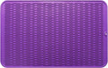 MicoYang Silicone Dish Drying Mat for Multiple Usage,Easy clean,Eco-friendly,Heat-resistant Silicone Mat for Kitchen Counter or Sink,Refrigerator or Drawer Liner Purple 3XL 28 inches x 18 inches