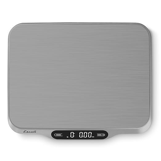 San Jamar SCDGSL33 Slimline Portion Control Digital Scale, Stainless Steel