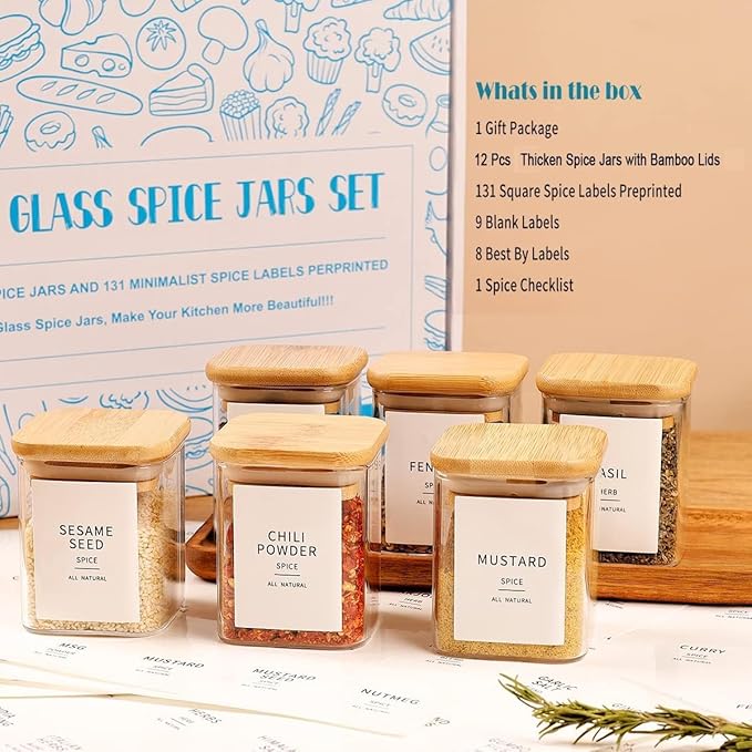HHMJSM Spice Jars