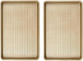 15'' Jelly Roll Baking Pan Set of 2 | Commercial Quality Baking Sheet Pan | Nonstick Cookie Sheets for Baking Supplies | No Rust & No Toxic Carbon Steel Heavy Duty Baking Tray for Oven