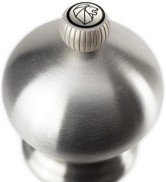Peugeot - Paris Chef u'Select Manual Pepper Mill 7"/18cm - Adjustable Grinder - Stainless Steel