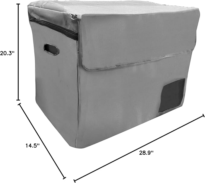 Whynter FM-452SG Slim Portable Freezer transit bag, Grey