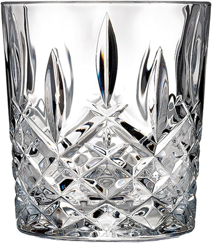 Marquis by Waterford Markham Double Old Fashion Set of 4, 11 oz, Clear