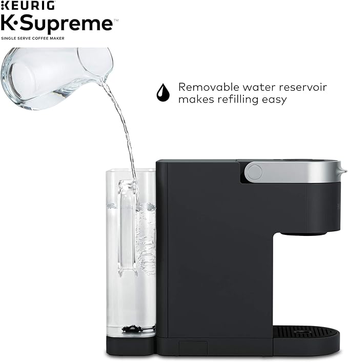 Keurig K-Supreme Single Serve Coffee Maker with Lavazza Classico, Medium Roast, 32 K-Cup Pods