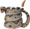 SUMMIT COLLECTION Rattlesnake Coffee Mug Cup 16 fl oz Diamondback Rattler Beer Tankard