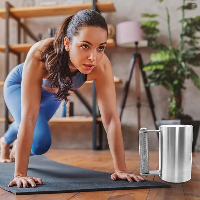 Heavy Mug,Weighted Mug 22LB/10KG,400ML Dumbbell Cup,Tainless Steel Cups,Overweight Dumbbell Fitness Sports Water Cup,Coffee Mug,Prank Gift