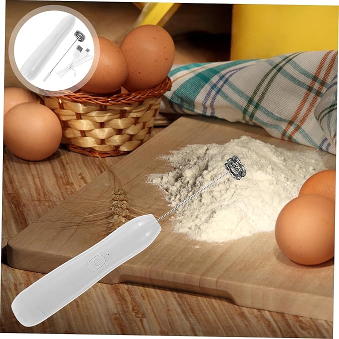 Handheld Electric Milk Frother for Latte Art Ergonomic Handle and Simple Operation