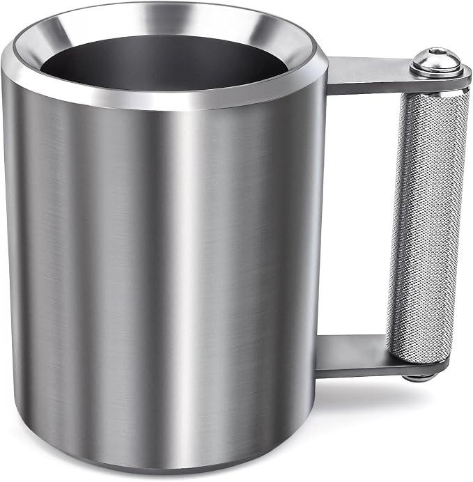 Mug,22LB/ 10KG Stainless Steel Cup,Super Dumbbell Fitness Sports Mug,Gym Exercise Coffee Lover Gift