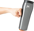 Mighty Mug | The Untippable Mug | Grips When Hit, Lifts for Sips | Insulated Stainless Steel Tumbler | Cupholder Friendly | Gifts for Women Men All | Leakproof | 6 Hour Hot / 24 Cold | 16oz | Pearl
