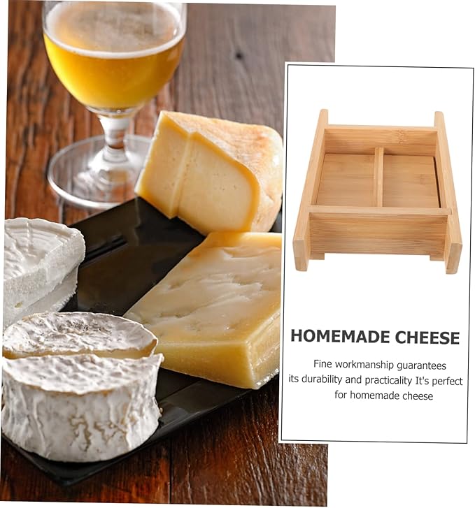 Luxshiny Wooden Tofu Press Mold for Homemade Tofu Making Kitchen Tool with Smooth Surface Easy to Use for Family and Restaurant Chefs