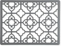 GASARÉ, Extra Large, Thick, Silicone Trivet for Hot Dishes, Pots, and Pans, Heat Resistant Mat for Countertop, Hot Pad for Kitchen, Easy to Clean, 16 x 12 x 3/8 Inches, Gray