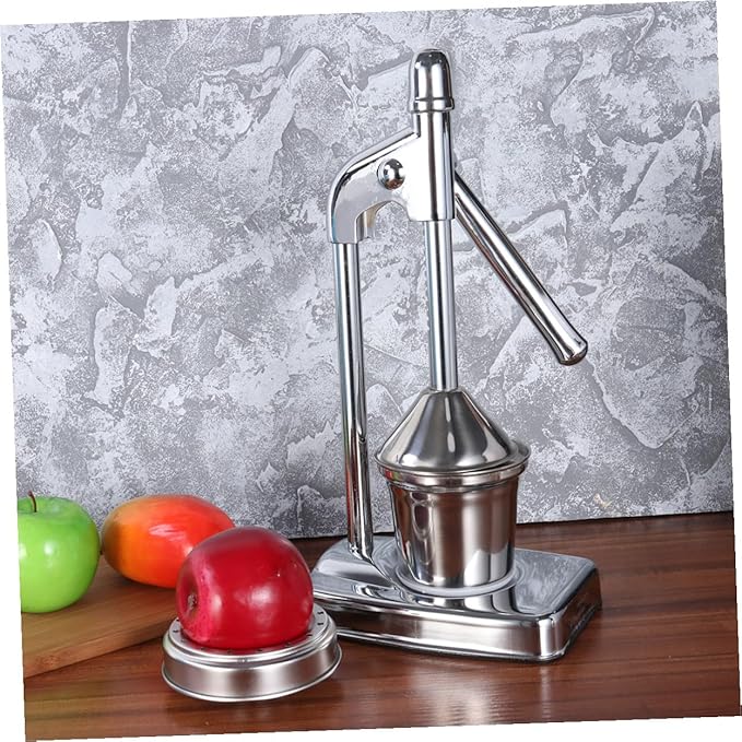 Manual Juicer Extractor Fruit Vegetable Press Machine No Electricity Needed Easy to Clean Stainless Steel